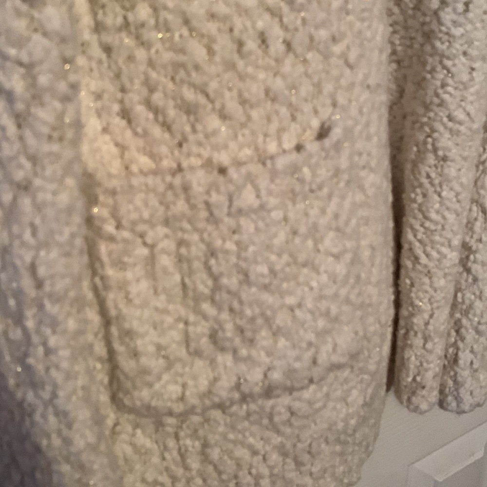 ruby moon Cream Color Cozy Cardigan Size S - Picture 4 of 6